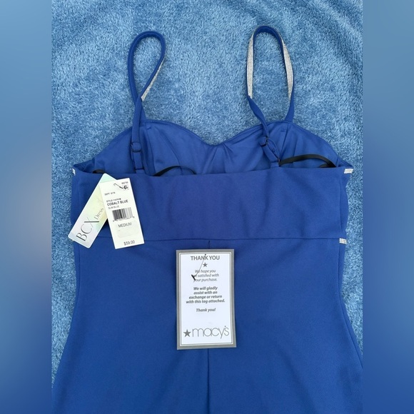 BCX JUNIORS' RHINESTONE-DETAIL SCUBA-CREPE BODYCON DRESS - Picture 5 of 5